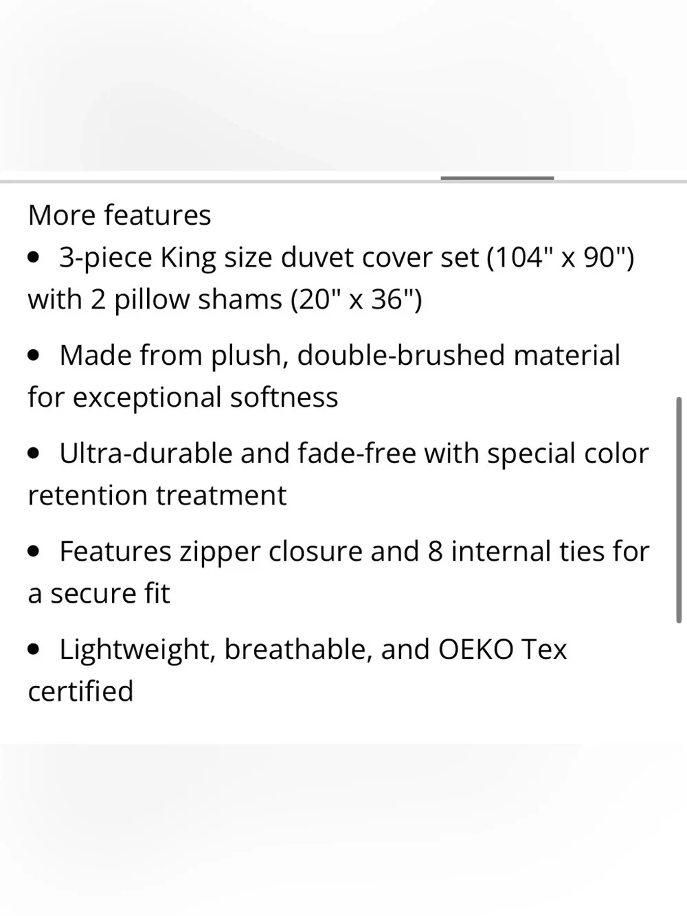 CGK UNLIMITED incudes duvet